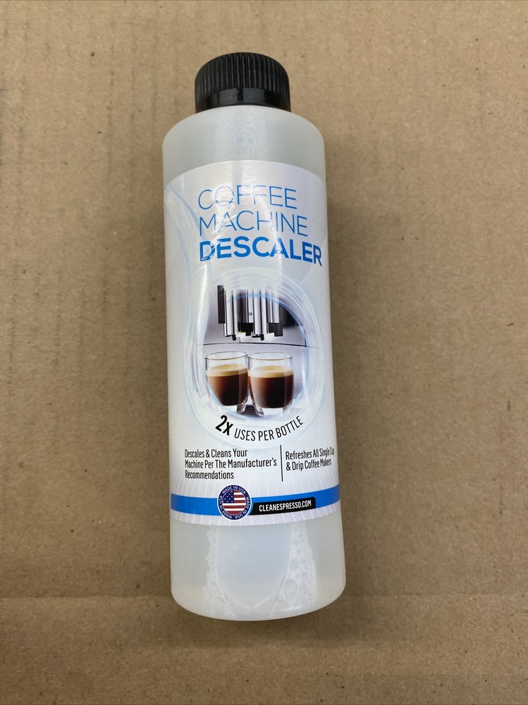 (4+4) 4-Use Coffee Machine Descaling Solution Plus 4 Filters