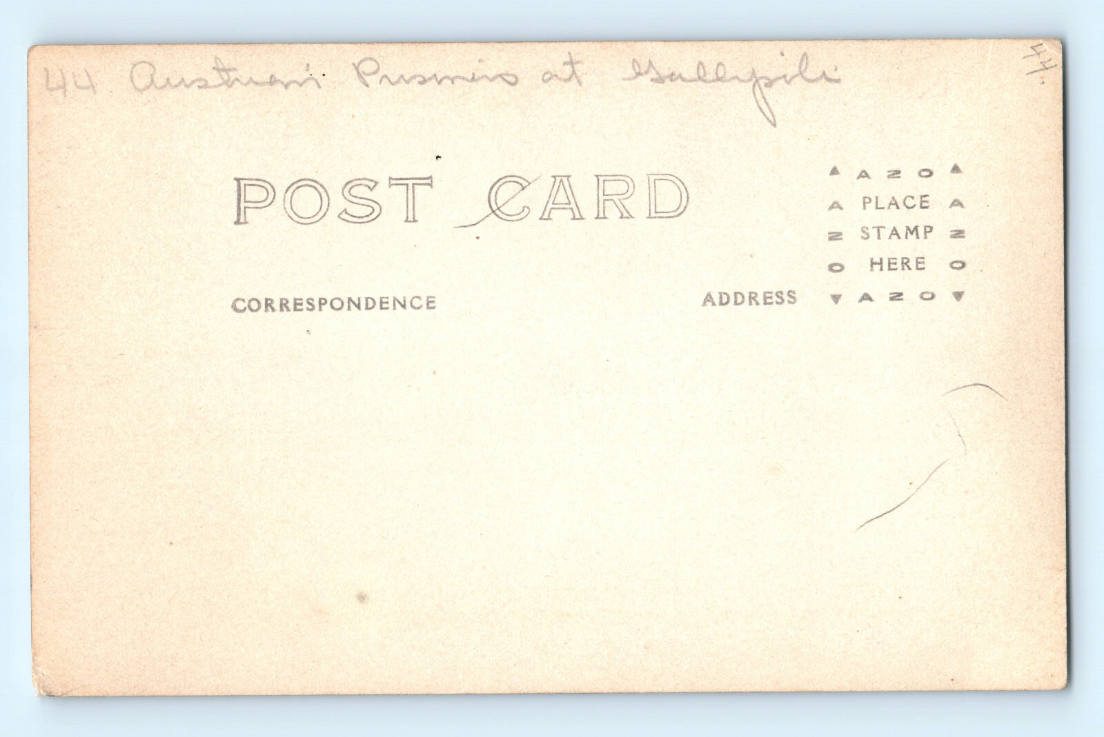 WWI Navy Ship With Austrian Prisoners Of War Real Photo Postcard