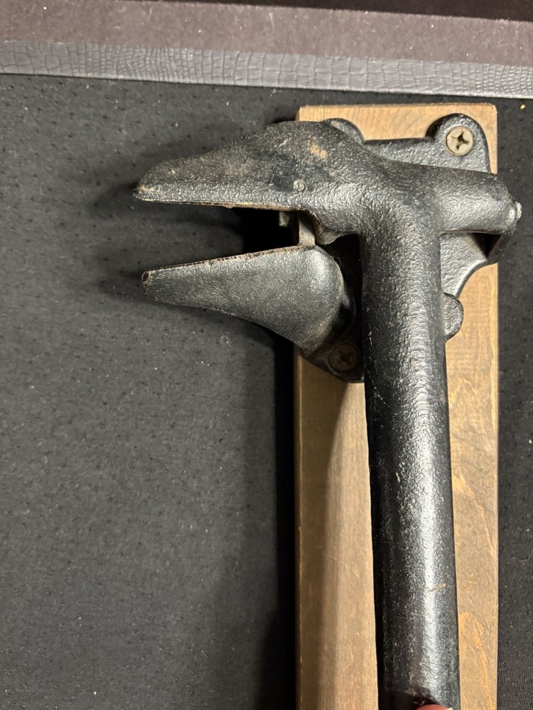 Carolina Cracker, a heavy-duty, wall-mounted lever-style nutcracker