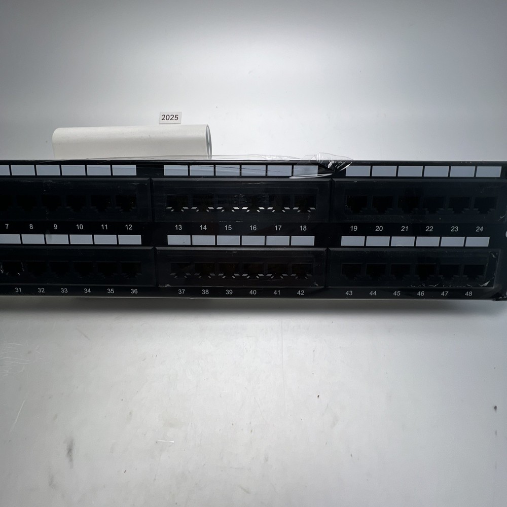 Cable Matters CAT6 POE 48 PORT Back Panel Communications Circuit Accessory
