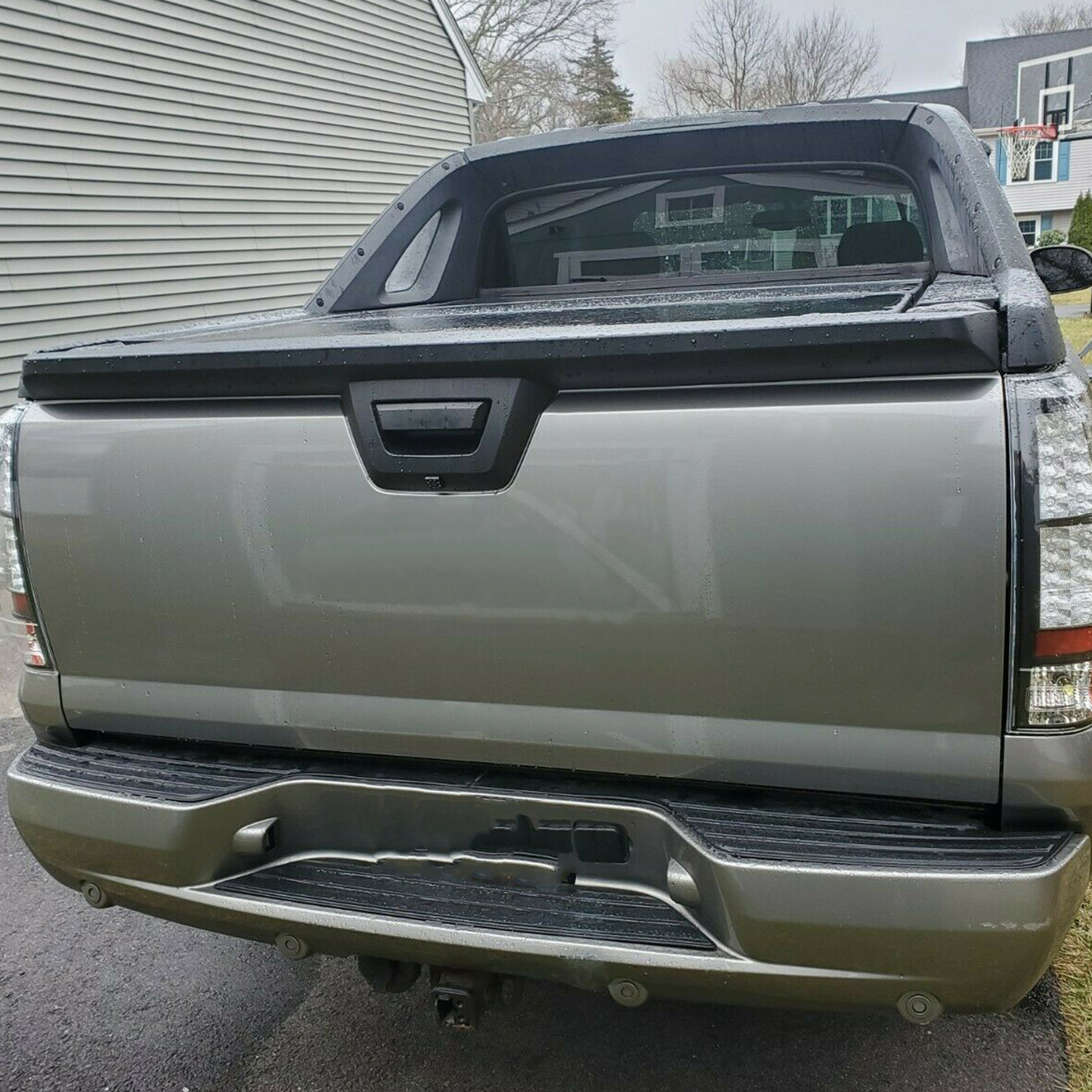 Rear Tailgate Spoiler Molding Trim Cover Molding For 07-13 Avalanche Escalade