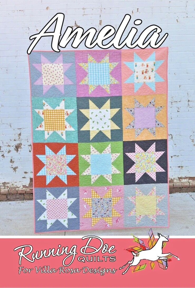 Amelia Quilt Pattern-A Fat Quarter Pattern