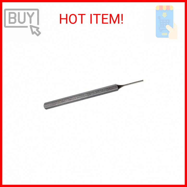 Mayhew Tools Select 71000 1/16-Inch Pin Punch, multi
