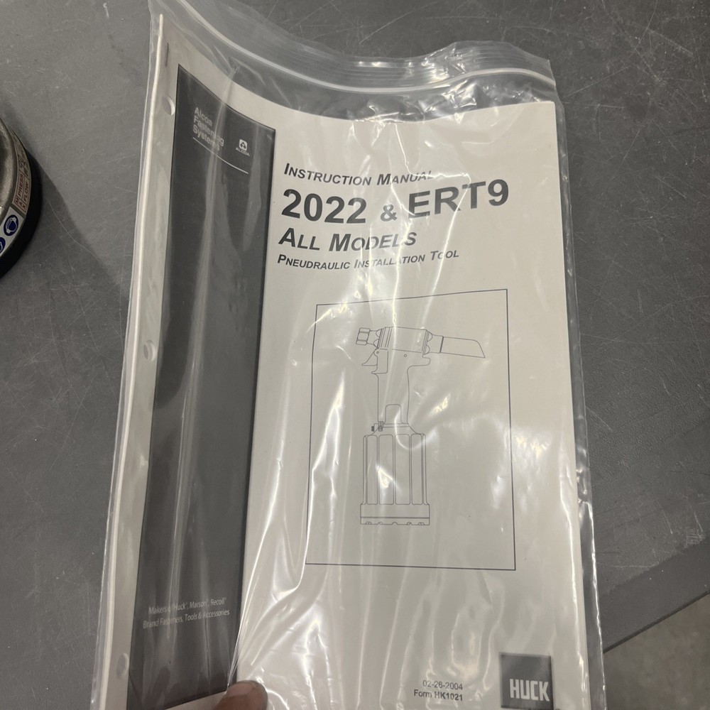 Huck Pneumatic Tool 2022, Brand New!