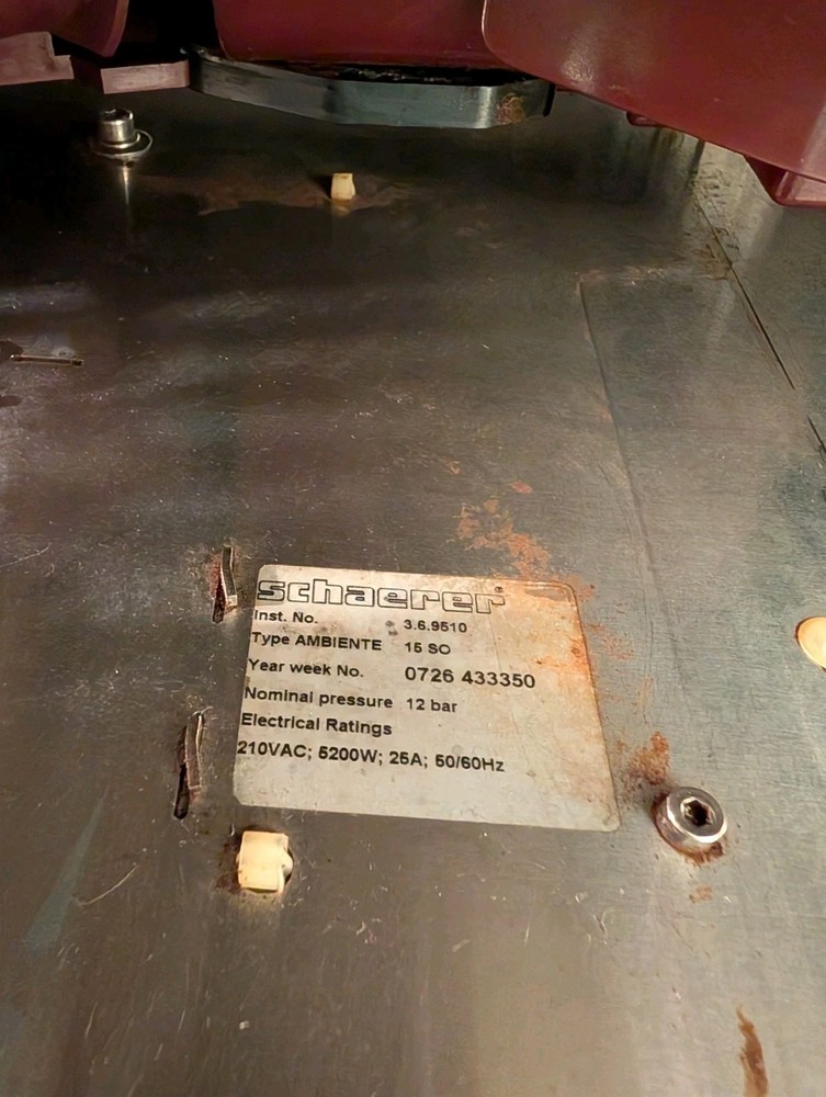 Schaerer Ambiento 15 SO Espresso Machine