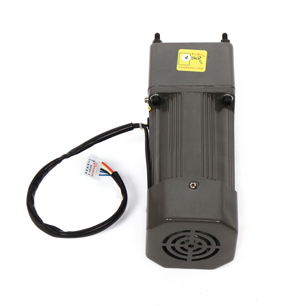 90W AC Gear Motor Electric Motor Variable+Speed Controller Single-phase 1:100