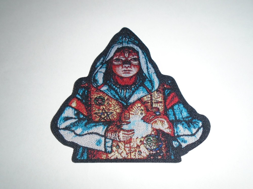 BLUE OYSTER CULT FIRE OF UNKNOWN ORIGIN WOVEN IRON ON PATCH