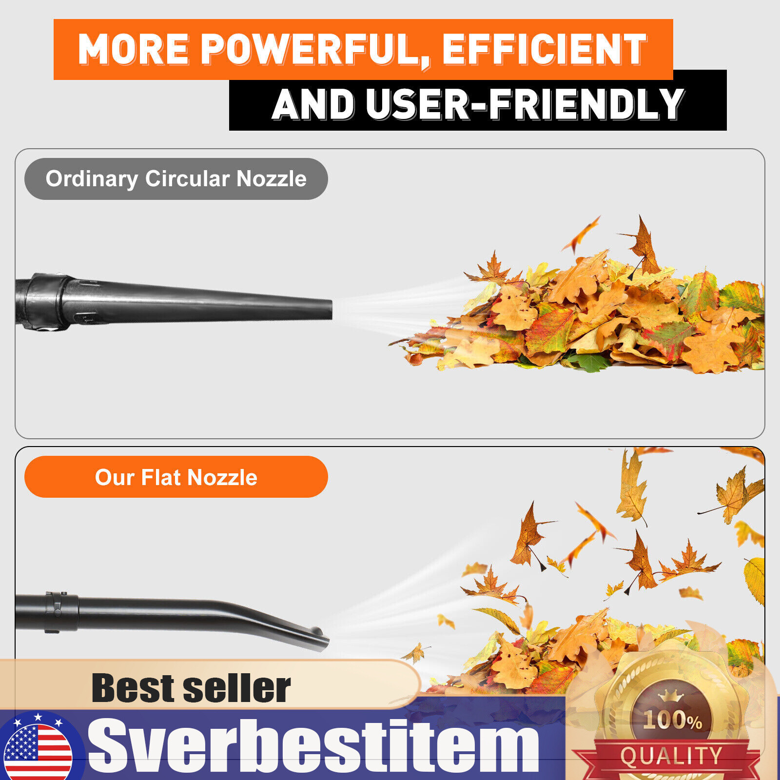 2024 New Upgraded 63CC 2-Stroke 850CFM 4.3HP Commercial Backpack Gas Leaf Blower