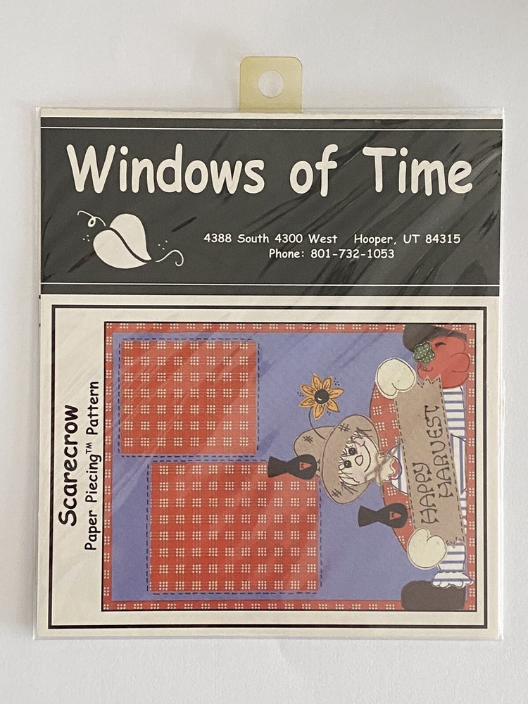 Windows of Time Paper Piecing Patterns - various patterns to choose from