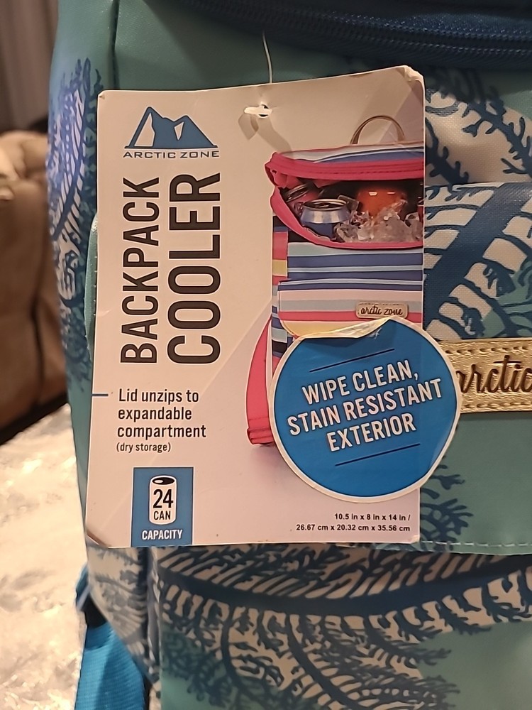Arctic Zone Pro 24 Can Backpack Cooler New