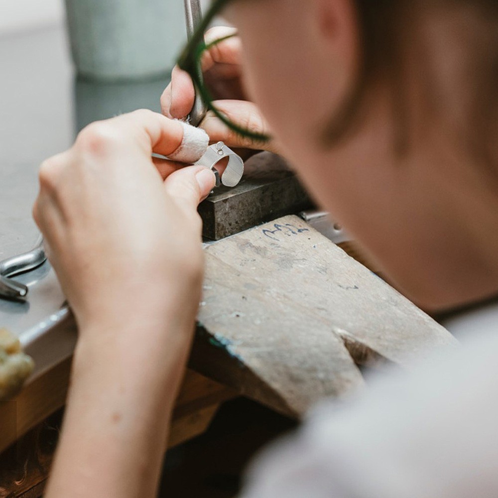 1box 140pcs Moon & Star & Shell & Heart Charms Cuff Ring Making Kits Including