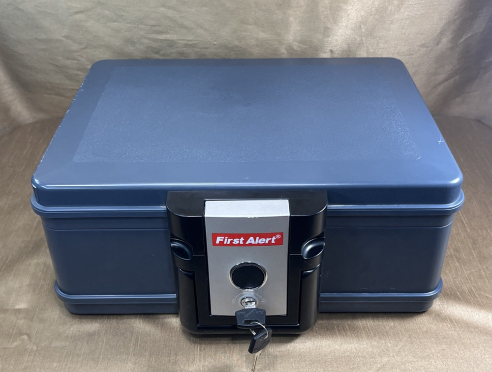 First Alert Fireproof Safe With Lock & 2 Keys