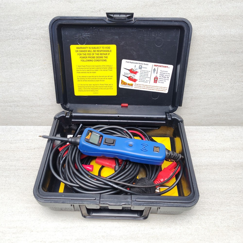 Power Probe 3 Circuit Testing Set w/ Accessories, Case - USA