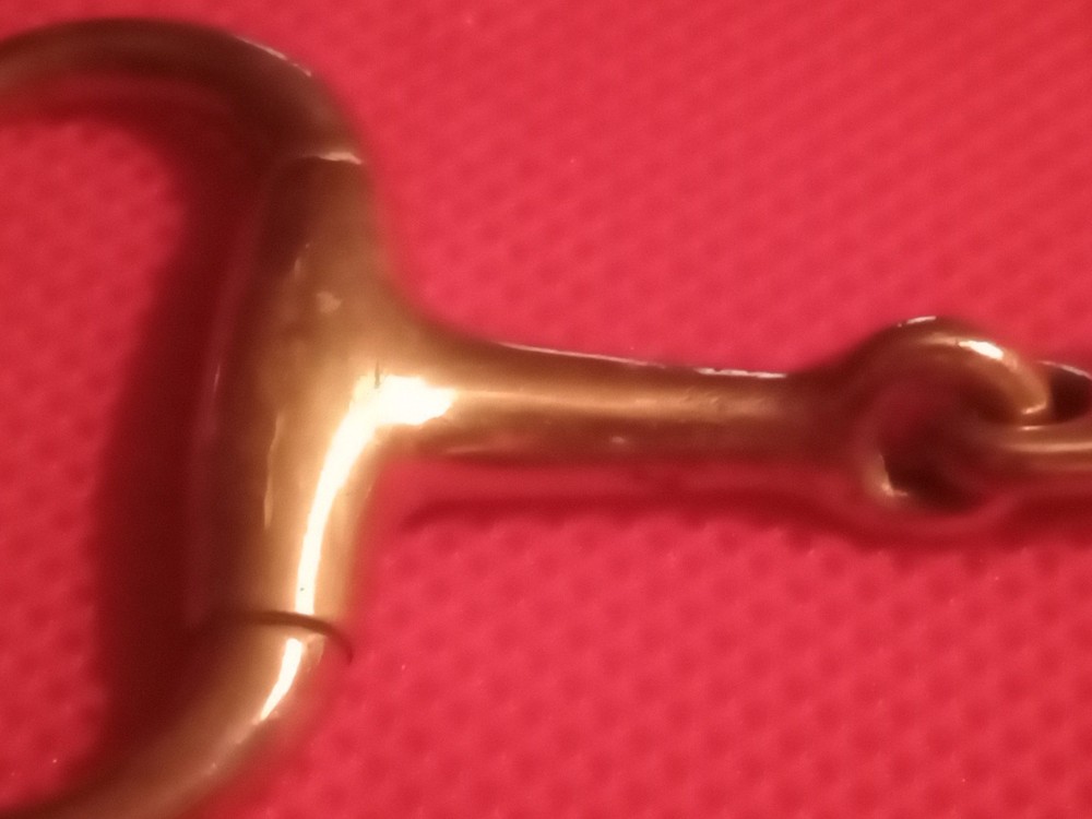 5 1/4"D-ring Double Joint Bit Horse Equine