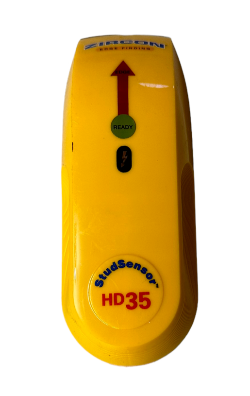 Zircon StudSensor HD35 Stud Finder With Wire Warning!