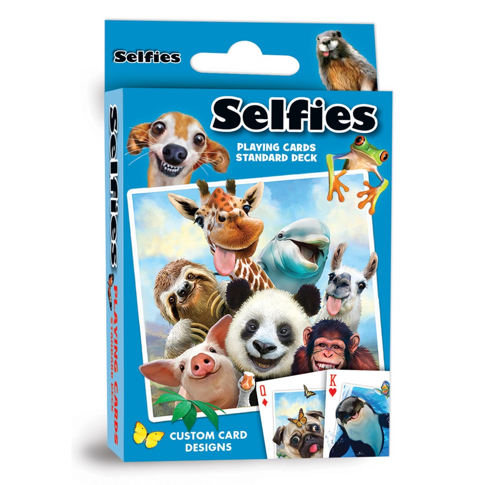 MasterPieces - Selfies Playing Cards - 54 Card Deck