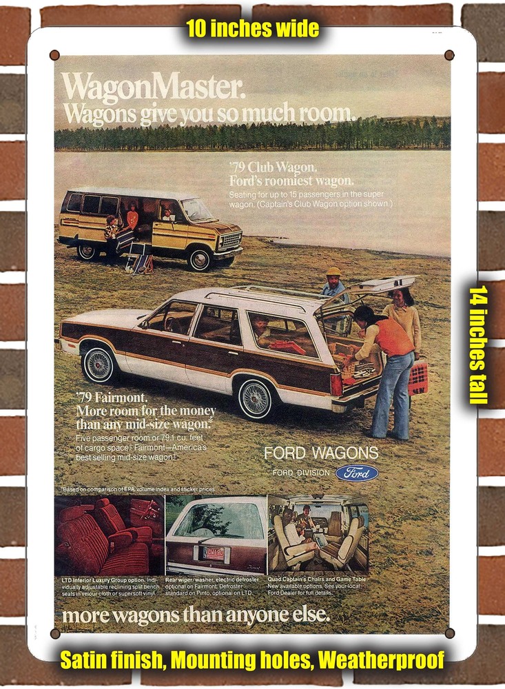 Metal Sign - 1979 Ford Wagonmaster