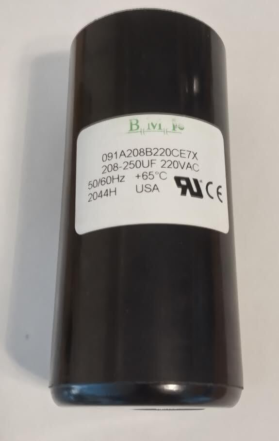 208-250uf 3hp well pump control box start capacitor 275463111