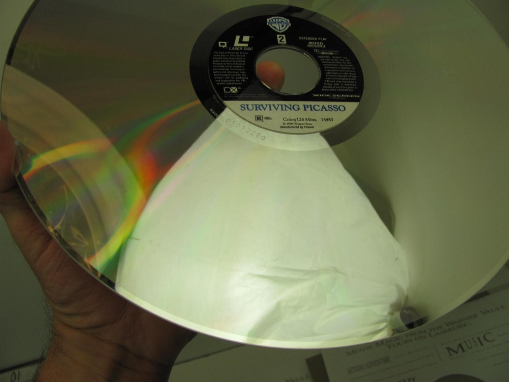 SURVIVING PICASSO 2-Laserdisc LD WIDESCREEN FORMAT VERY GOOD
