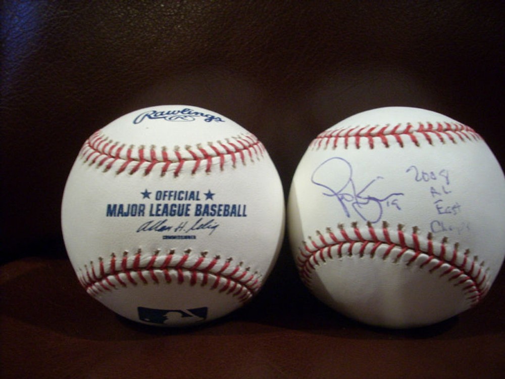 SCOTT KAZMIR Signed MLB Baseball AUTO Ball COA Inscript