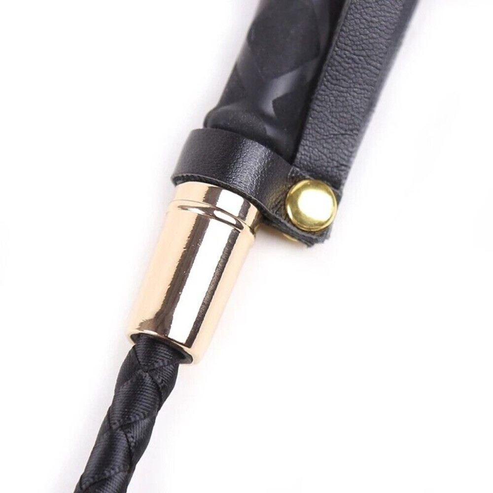 Horse Riding Crop Whip PU Leather Straight Whip Women Flogger for Equestrian Hot