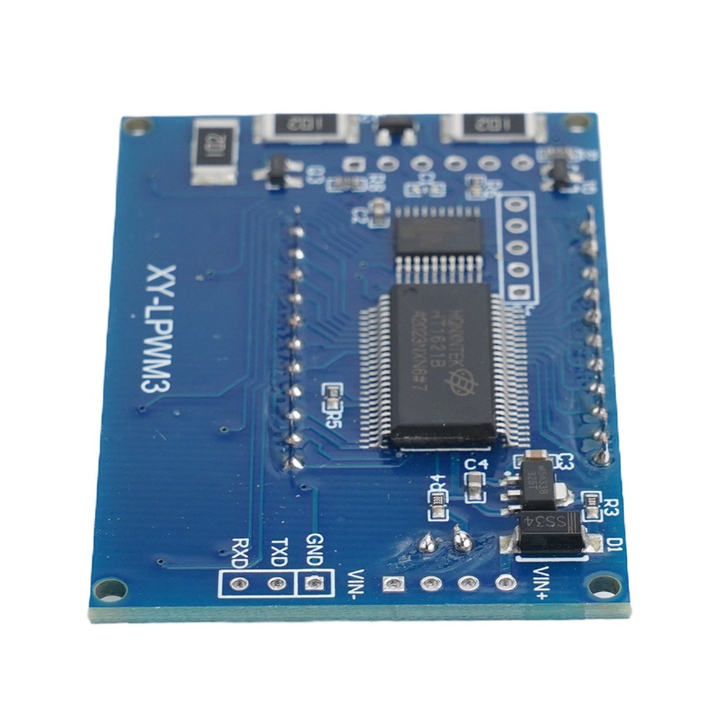 Adjustable Rectangular Wave Signal Generator with Serial Communication