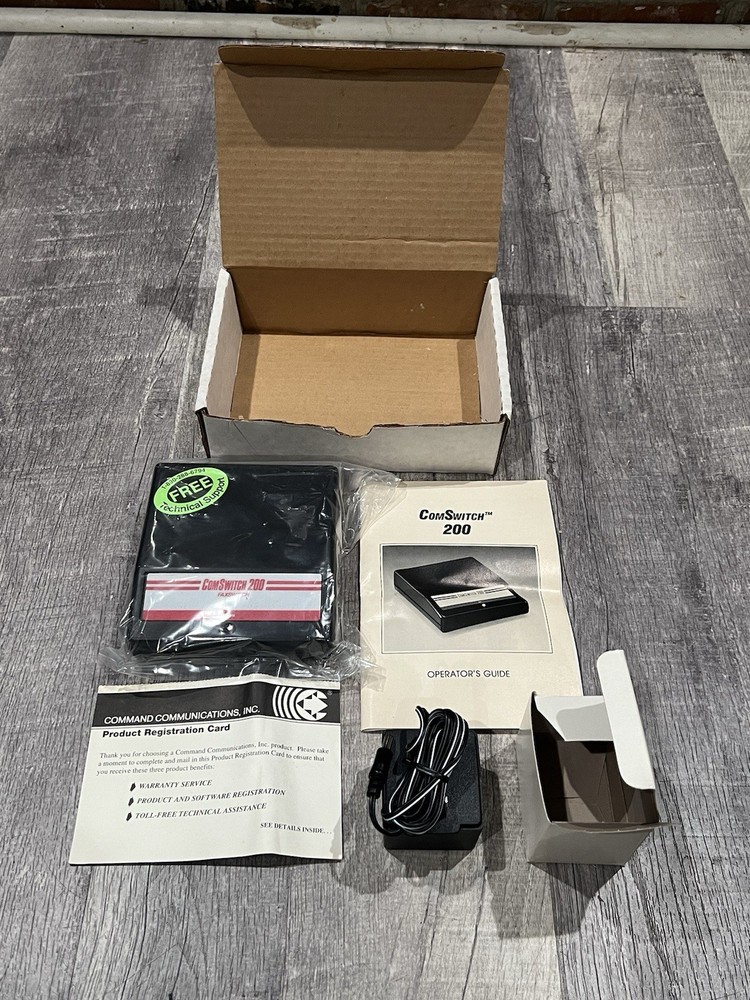 Command Communications ComSwitch 200 FAXSWITCH-NEW/SEALED
