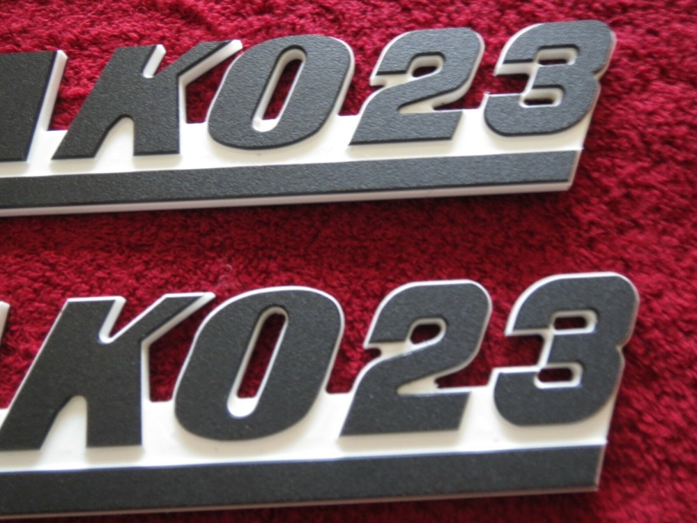 Mako Boat Emblems / Badges (Small) 2-3/8" High