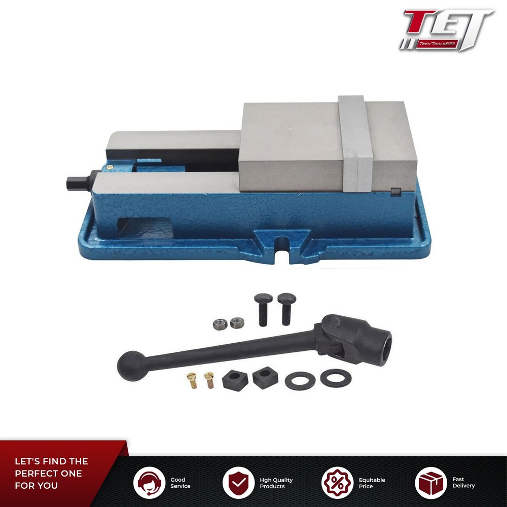 3" x 2.95" Lock Down Precision Milling Machine Vise Without Base