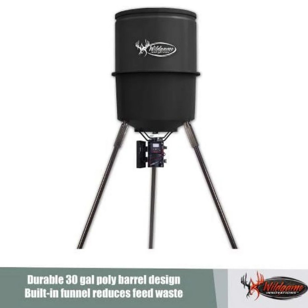 Wildgame Innovations Quick-Set 225 lb Predator Feeder with Digital Timer