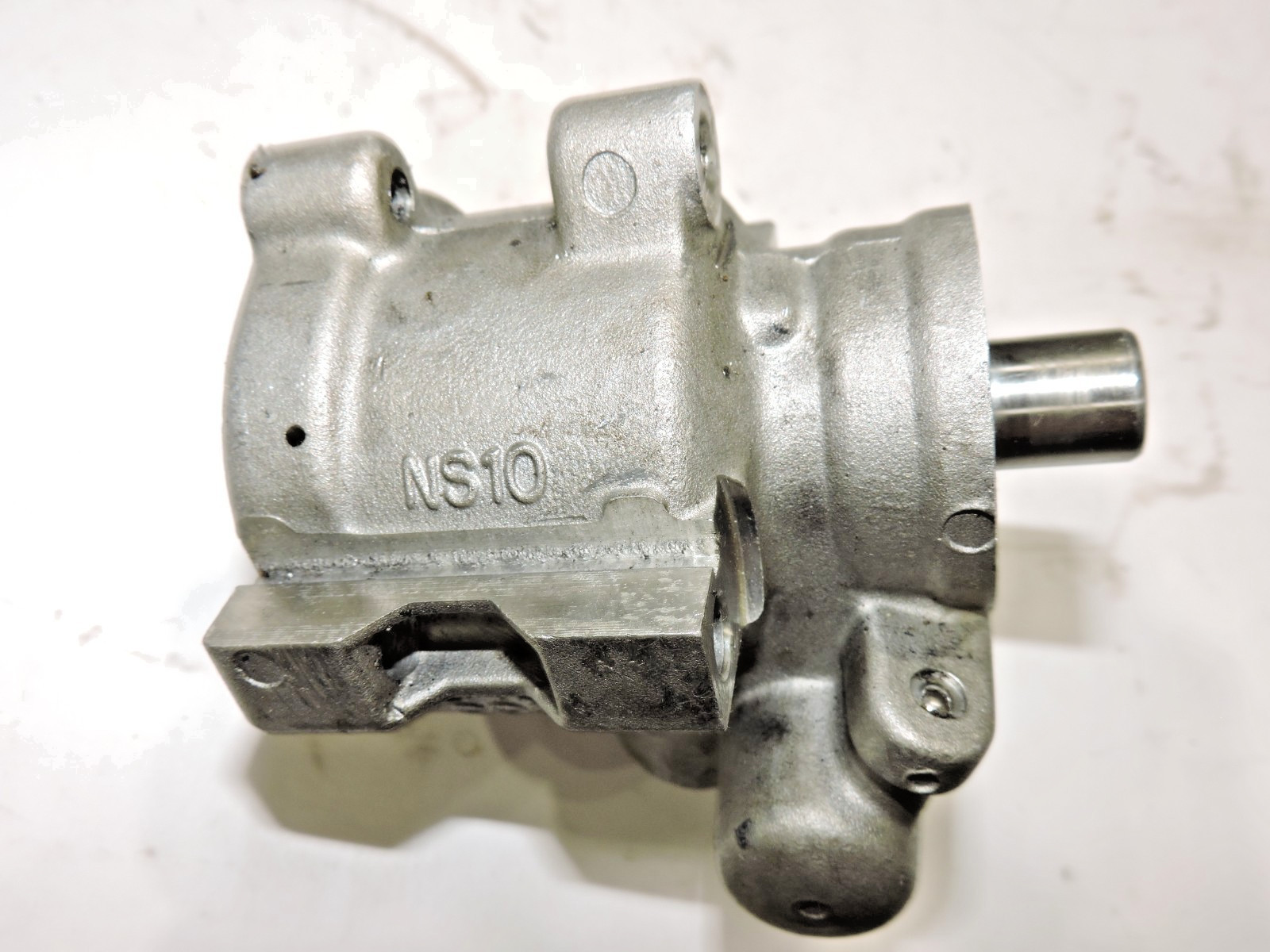 Jones aluminum power steering pump for remote tank Late Model Nascar hot rod