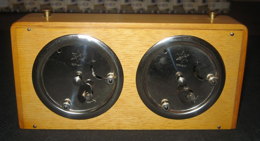 Pristine 1950s Alpha German Chess Clock Timer Model # 507 with Original Box