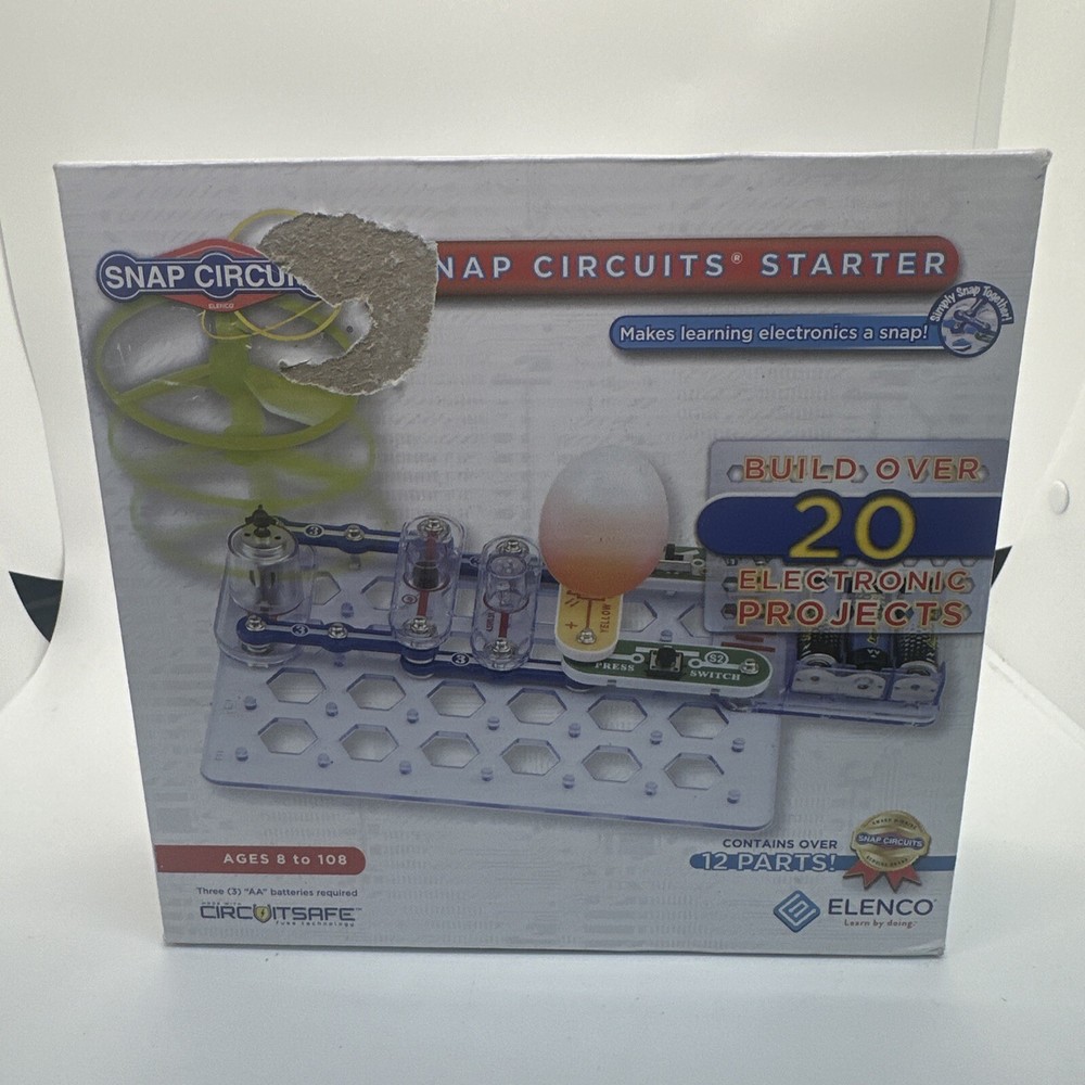 Elenco Snap Circuits Electronics Exploration Starter Kit