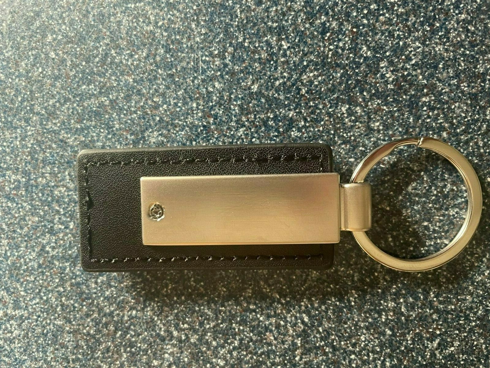 Mercedes Benz Nickel Plate "New" Key Ring / Chain with Free Gift Box