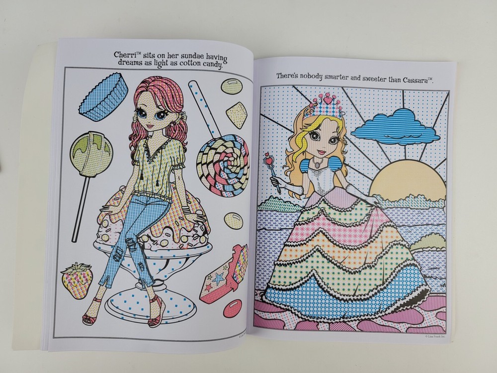 Lisa Frank Paint with Water Activity Book NEW