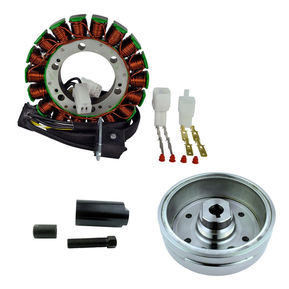 Kit Flywheel + Puller + Stator For Arctic Cat TBX 400 4x4 Auto 2006 2007