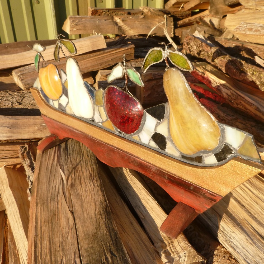 stained glass sculpture