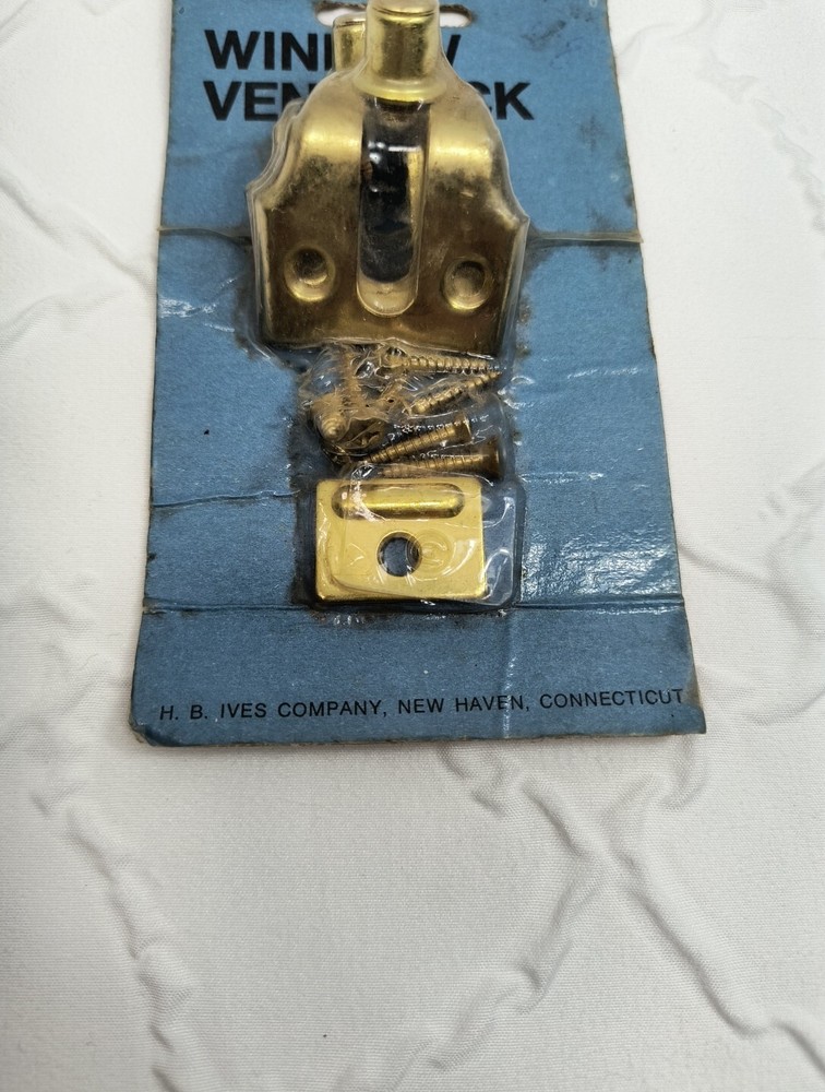 NOS Ives Window Vent Lock USA