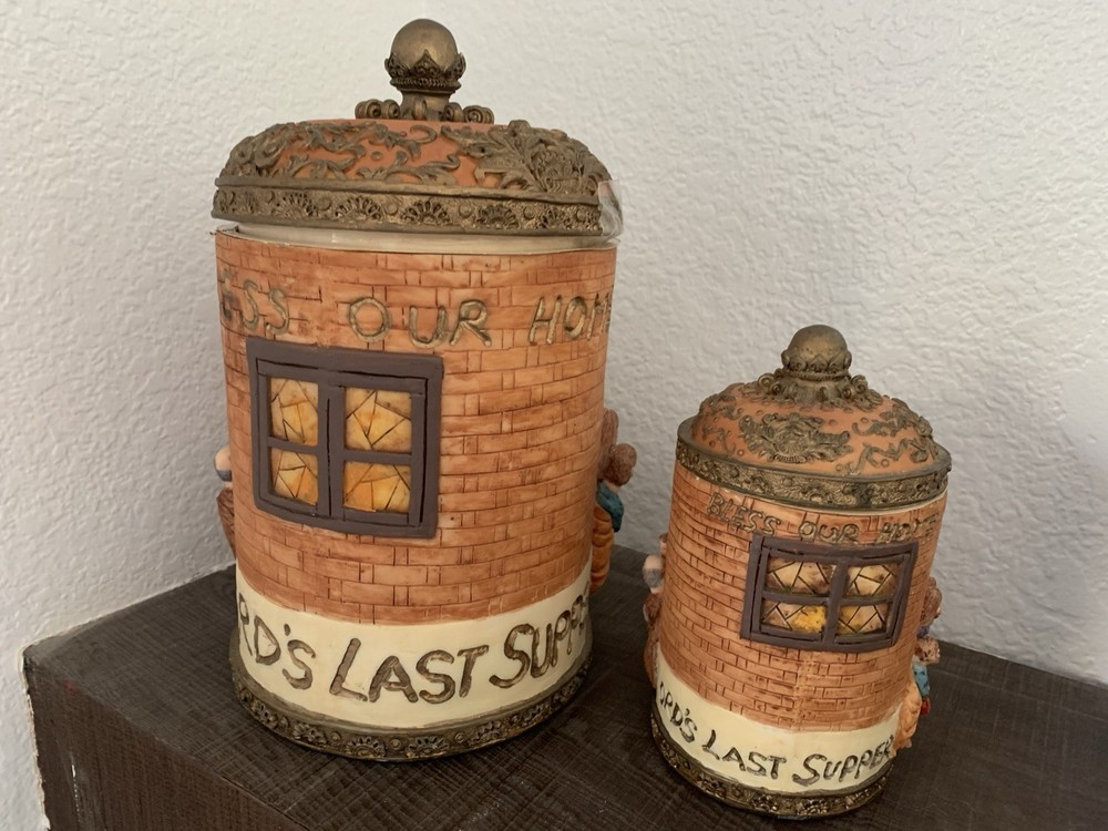 The Last Supper Kitchen Canisters