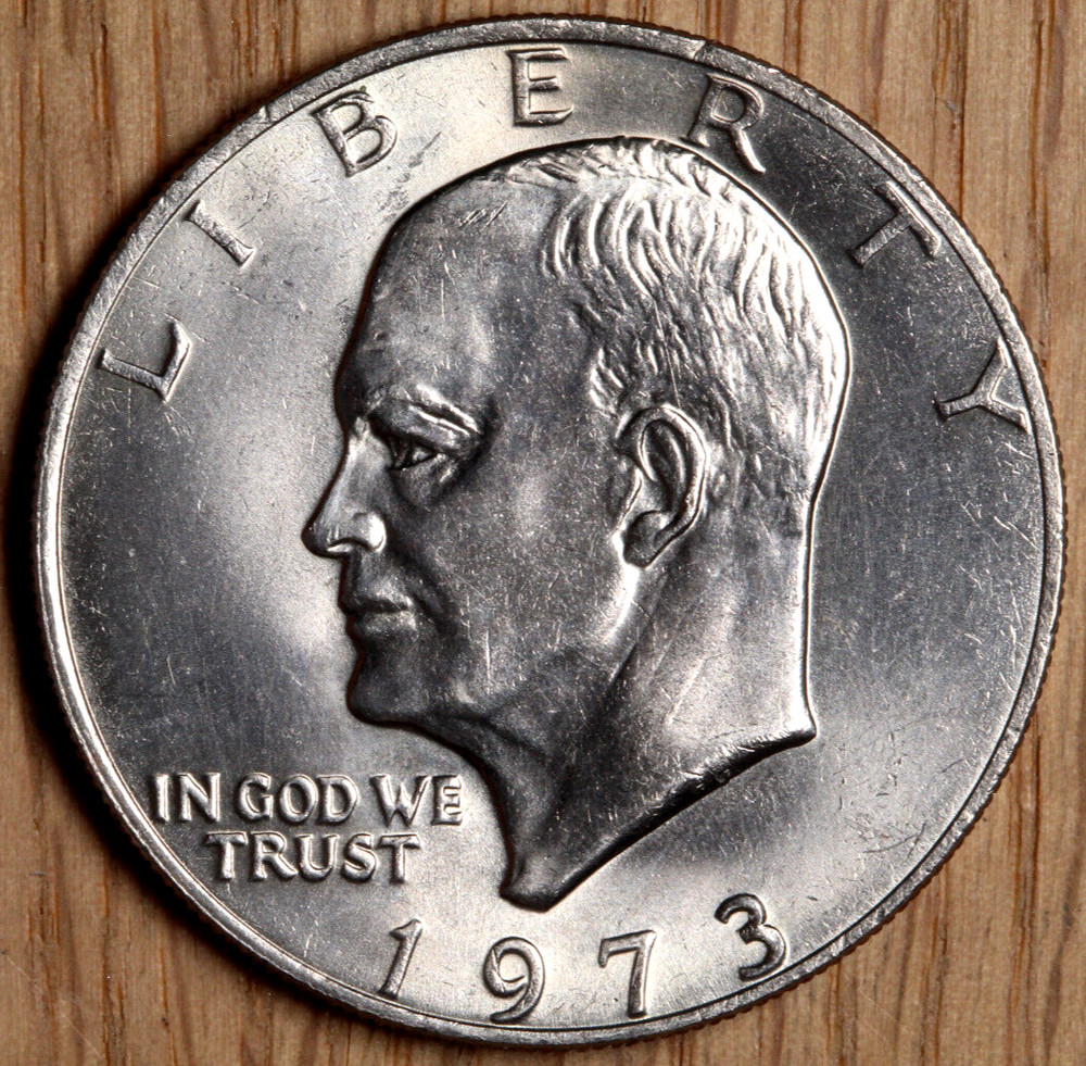 1973 (P) Eisenhower Ike $1 Dollar - BU - Choice Uncirculated