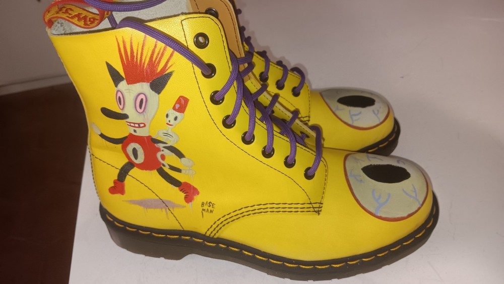 Dr. Martens x Gary Baseman Boots Mens Size 11