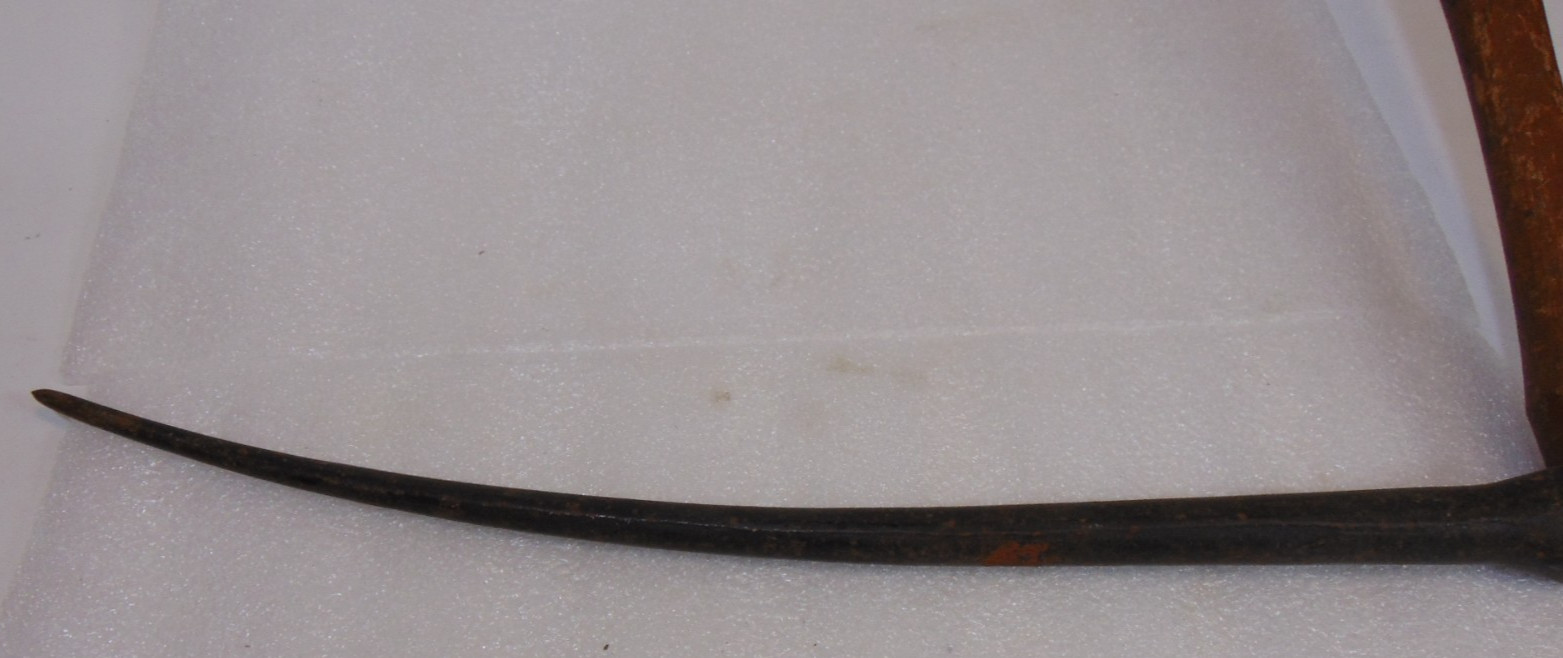 16" Long Picking Hammer Tool Auto Body Pick Wood Handle Vintage Cobblestone VTG