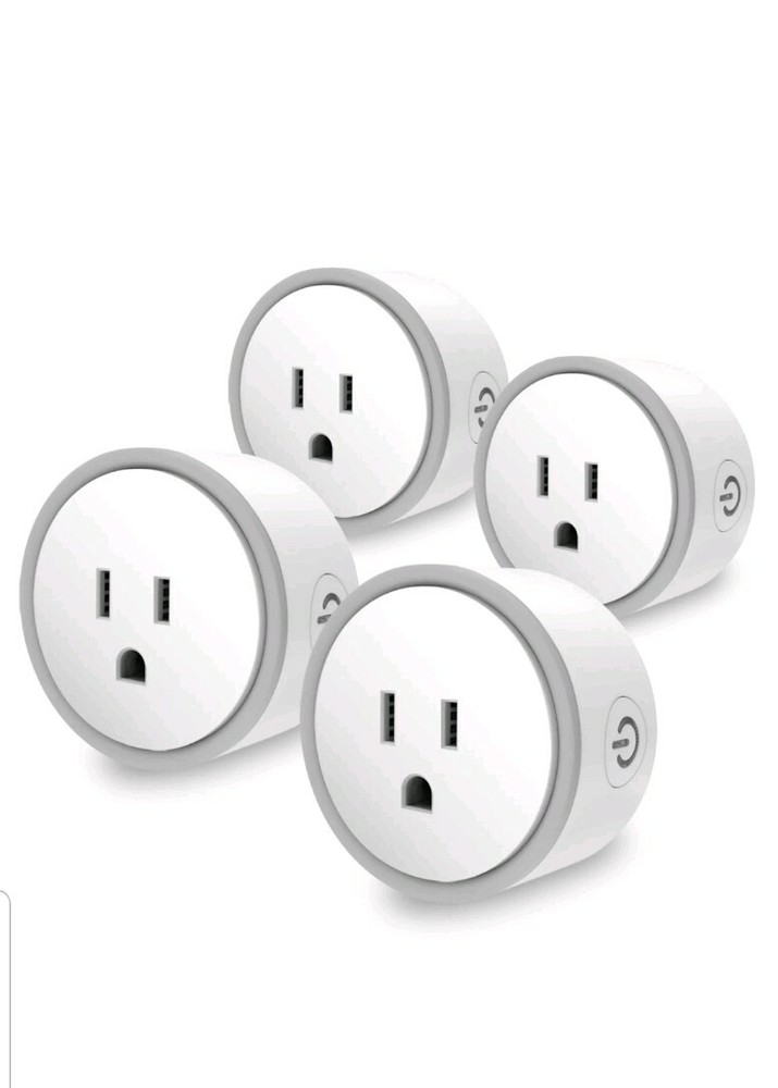 Elf Smart Plug by Eques (4 Pack), works with Google Home & Amazon Alexa