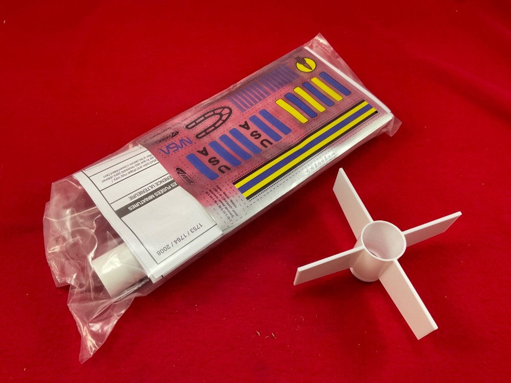 ESTES GENERIC E2X Flying Model Rocket Kit 2008 Single Bulk Pack Kit New Sealed
