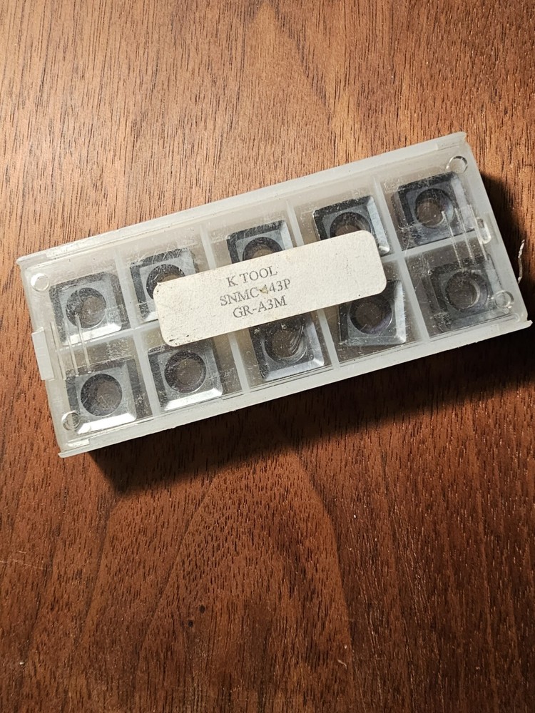 K-Tool SNMC 443P Grade-A3M Carbide Inserts