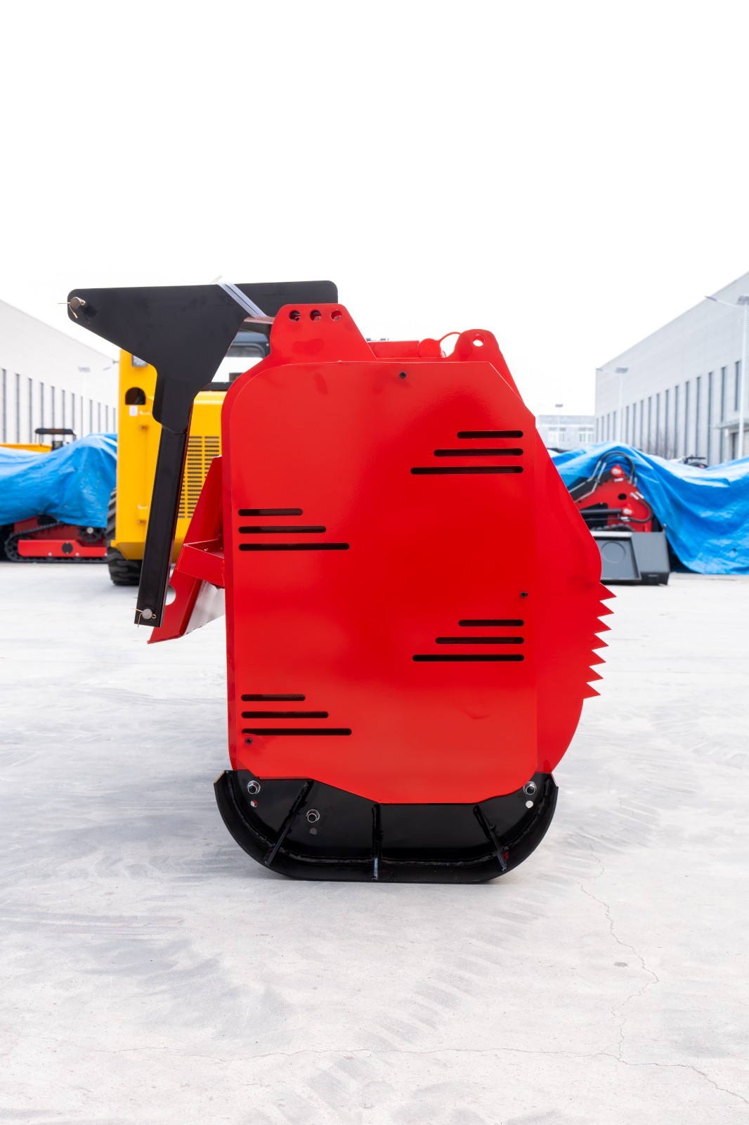 72" Hydraulic Skid Steer Forestry Mulcher Fits Bobcat for Farms & Construction