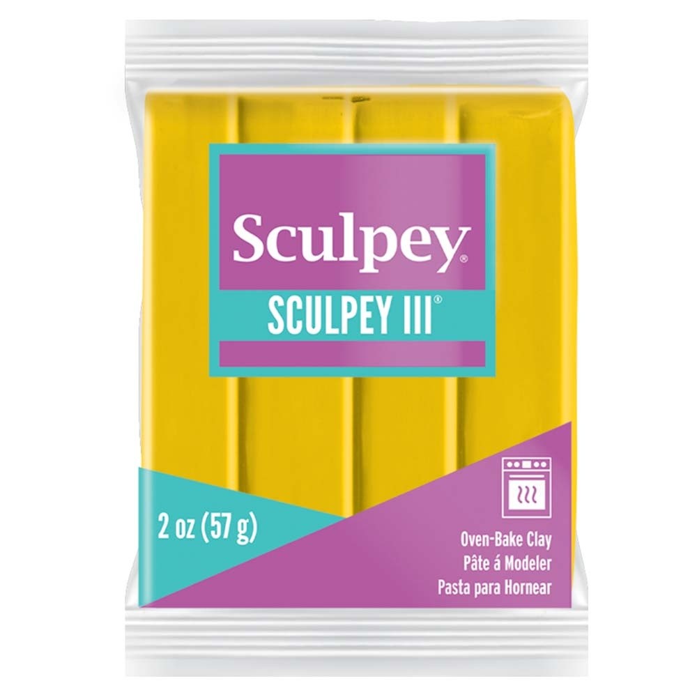 Sculpey III Polymer Clay 2oz Yellow