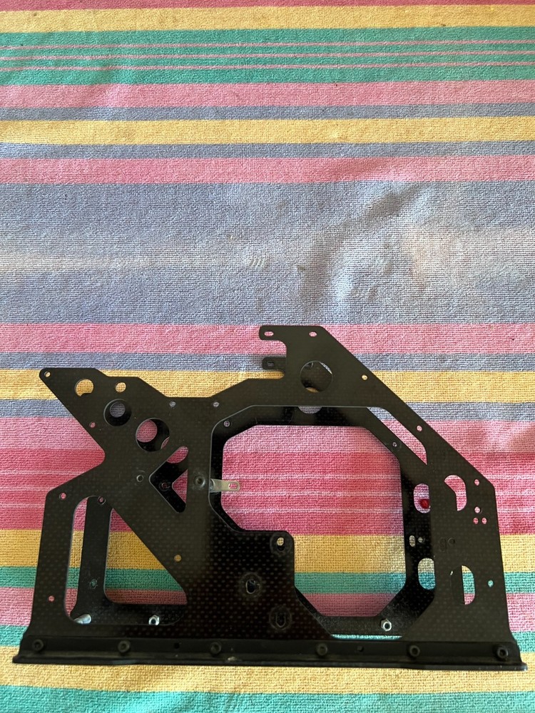 hirobo freya helicopter carbon lower frames