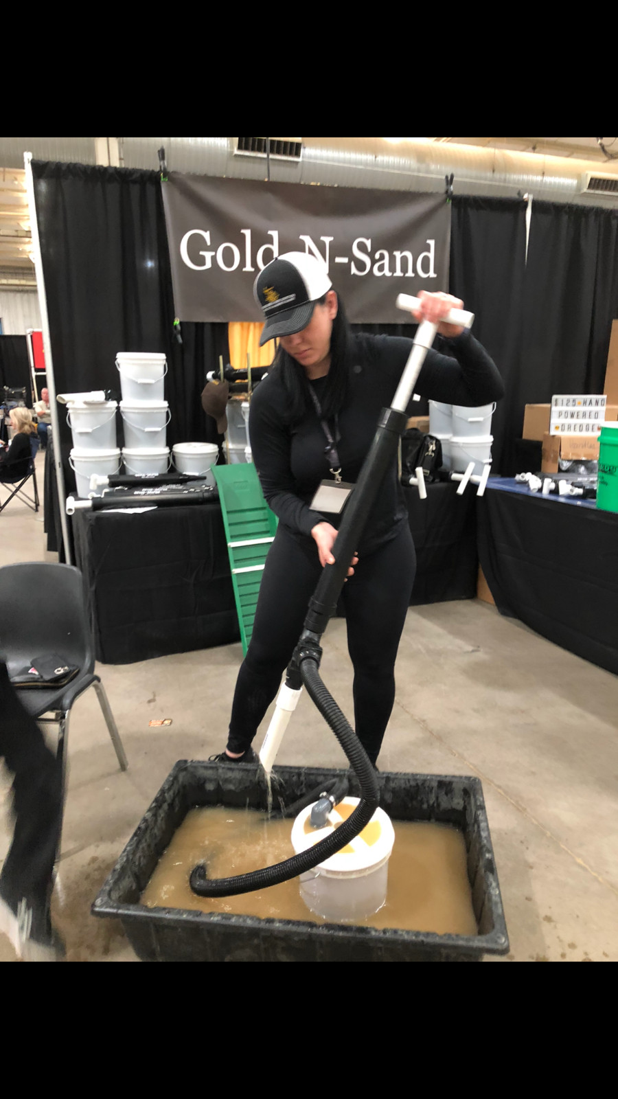 GOLD-n-SAND Hand Dredge X-Stream Hybrid Pro with Ergo the Handle FREE SHIPPING!