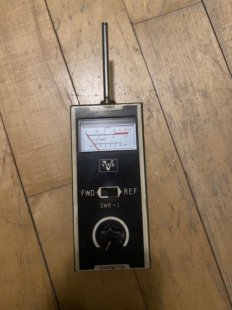Used Vanco SWR-1 Field Strength And SWR Meter Analog